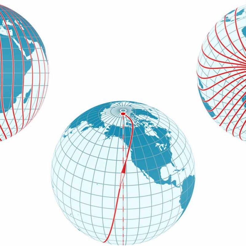 declinazione e deviazione magnetica