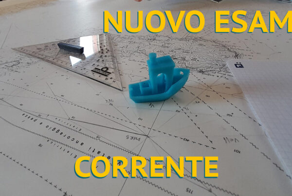 Esame carteggio patente nautica senza limiti corrente