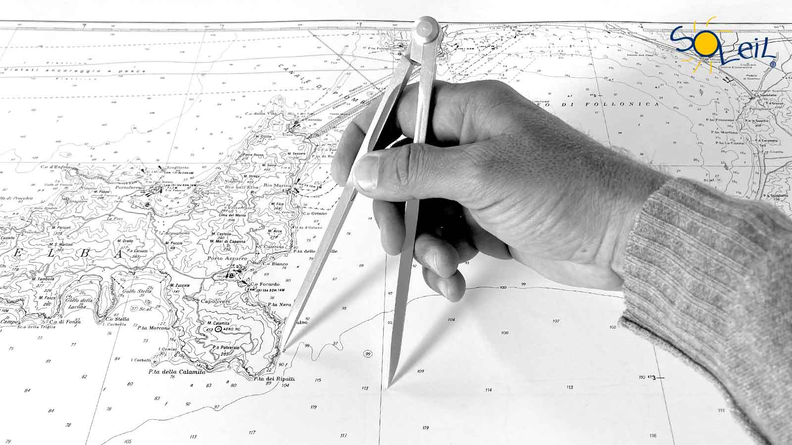 Il compasso nautico – Misurare le distanze sulla carta